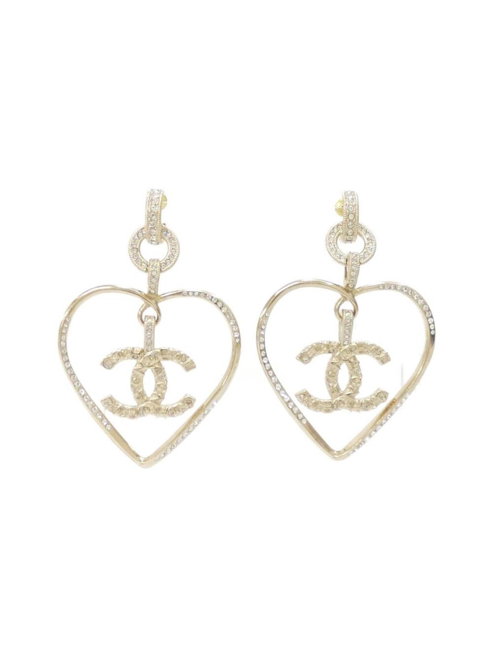 Chanel Earrings Gold-Tone Metal #371373C14B